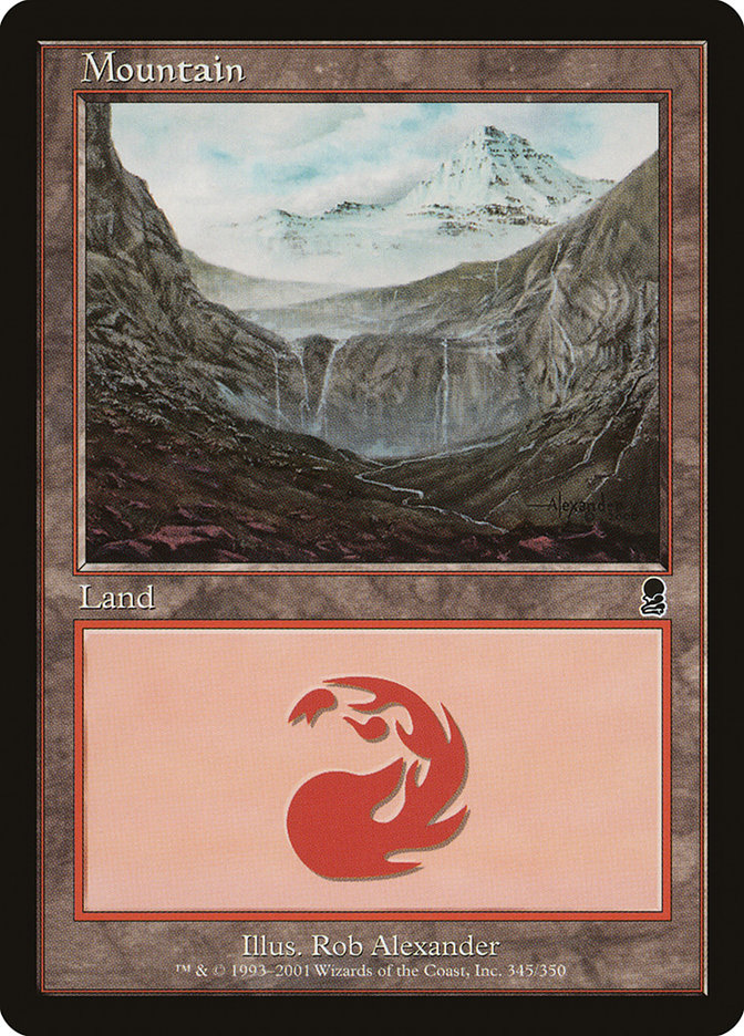 Mountain (345) [Odyssey] | Good Games Morley