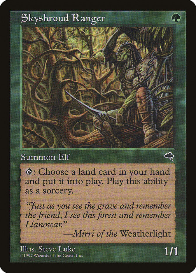 Skyshroud Ranger [Tempest] | Good Games Morley