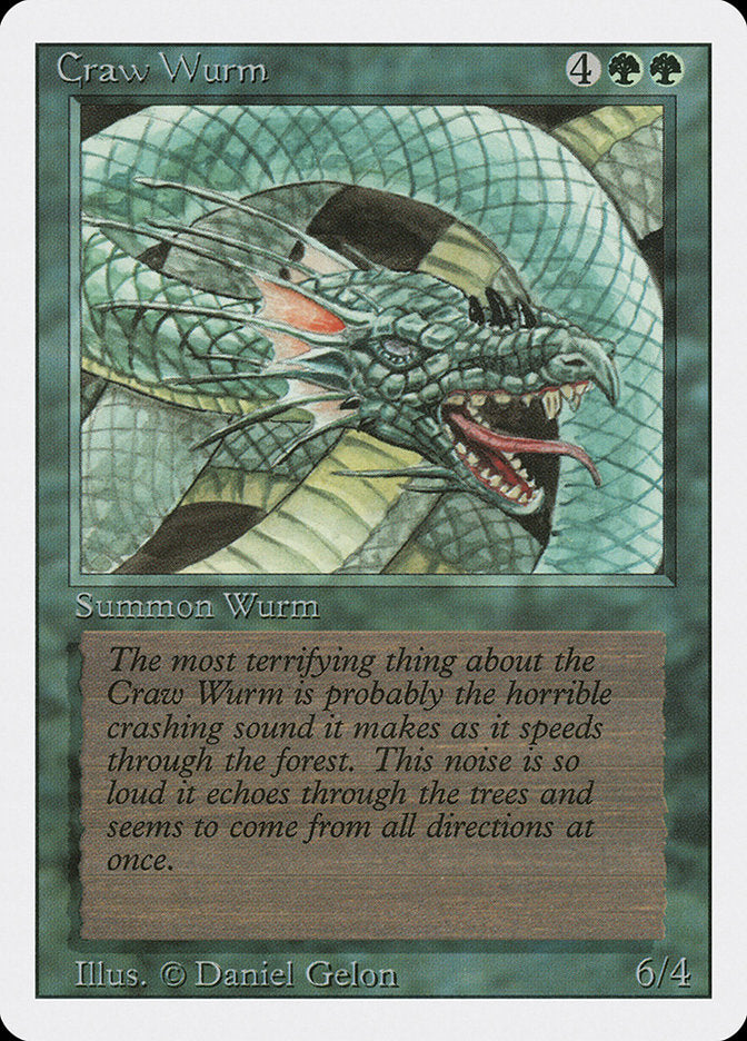 Craw Wurm [Revised Edition] | Good Games Morley
