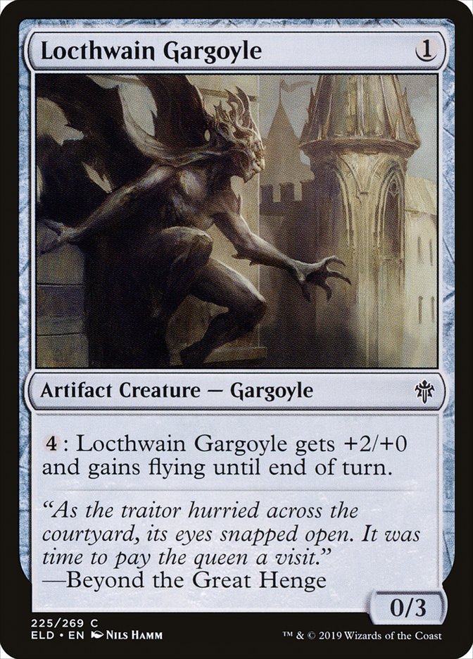 Locthwain Gargoyle [Throne of Eldraine] | Good Games Morley