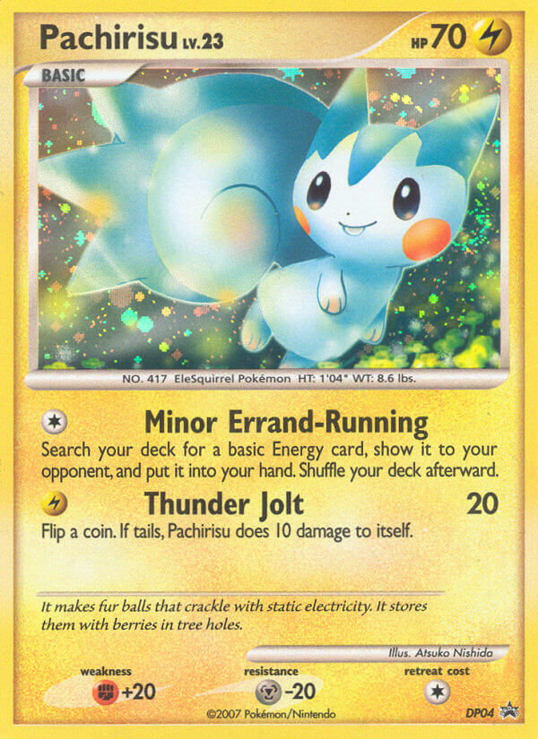Pachirisu (DP04) [Diamond & Pearl: Black Star Promos] | Good Games Morley
