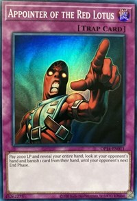 Appointer of the Red Lotus [OP14-EN011] Super Rare | Good Games Morley