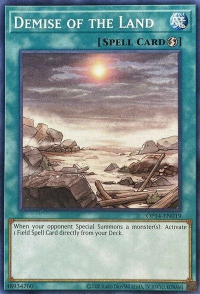 Demise of the Land [OP14-EN019] Common | Good Games Morley