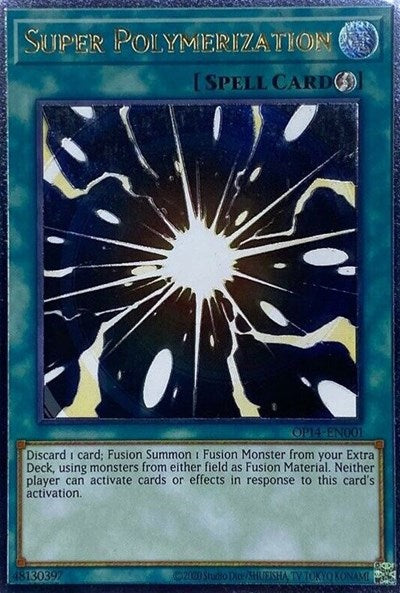 Super Polymerization [OP14-EN001] Ultimate Rare | Good Games Morley