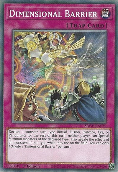 Dimensional Barrier [SDCH-EN035] Common | Good Games Morley