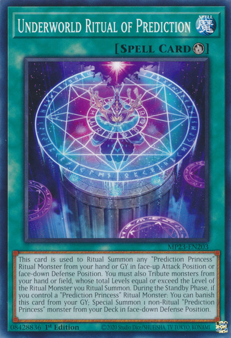 Underworld Ritual of Prediction [MP23-EN203] Common | Good Games Morley