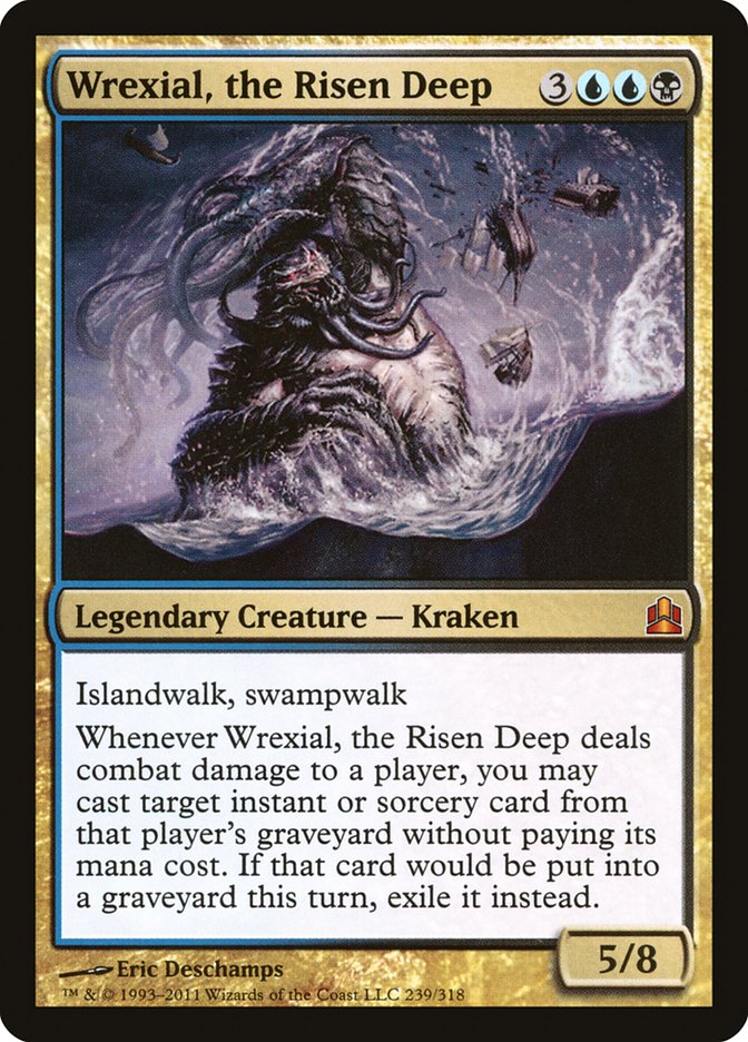 Wrexial, the Risen Deep [Commander 2011] | Good Games Morley