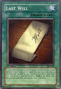 Last Will [SDY-039] Common | Good Games Morley