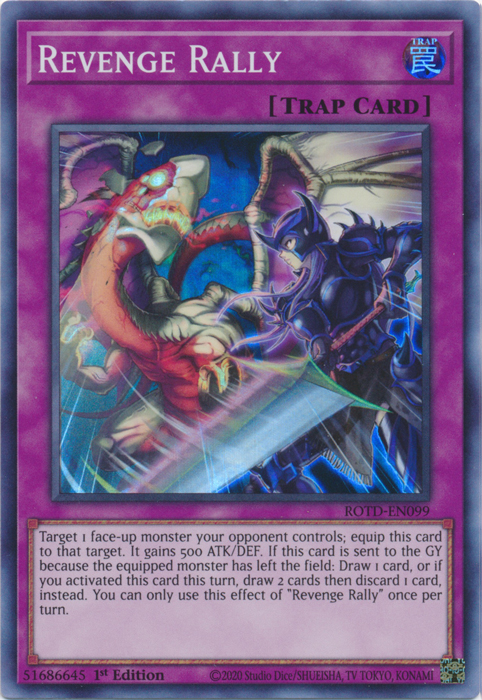 Revenge Rally [ROTD-EN099] Super Rare | Good Games Morley