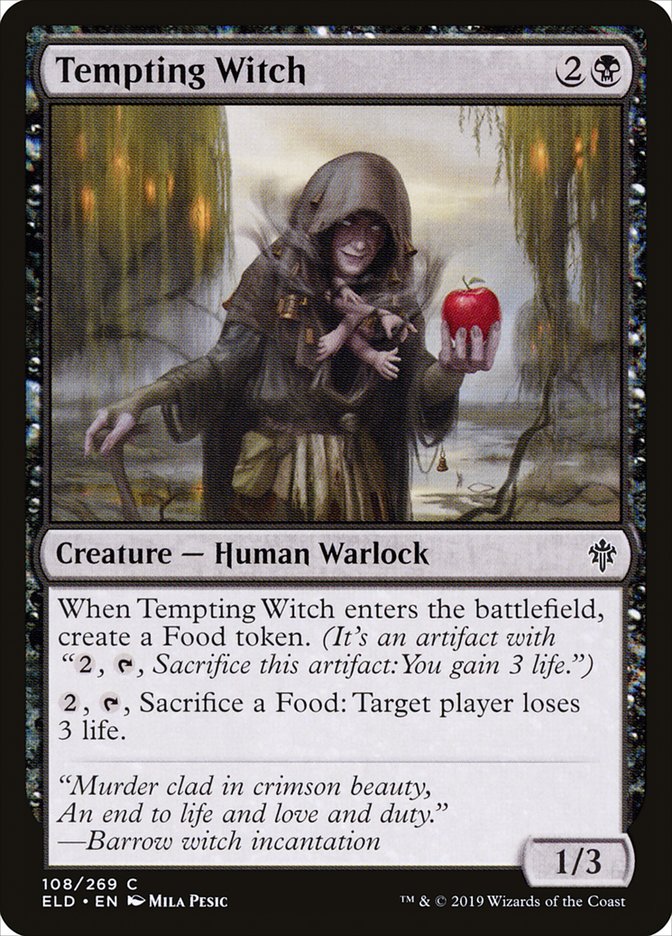Tempting Witch [Throne of Eldraine] | Good Games Morley