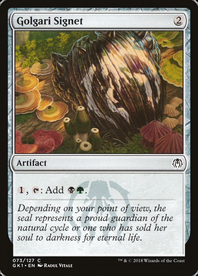 Golgari Signet [Guilds of Ravnica Guild Kit] | Good Games Morley