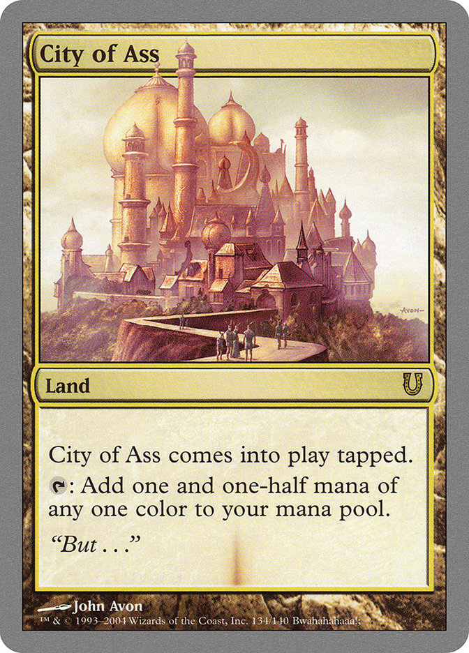 City of Ass [Unhinged] | Good Games Morley