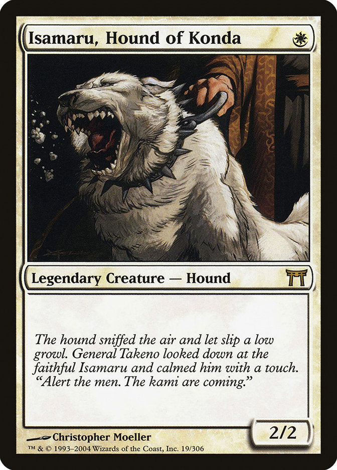 Isamaru, Hound of Konda [Champions of Kamigawa] | Good Games Morley