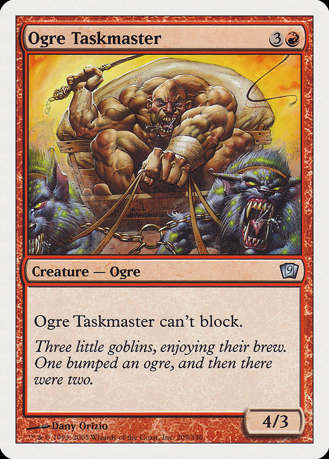 Ogre Taskmaster [Ninth Edition] | Good Games Morley