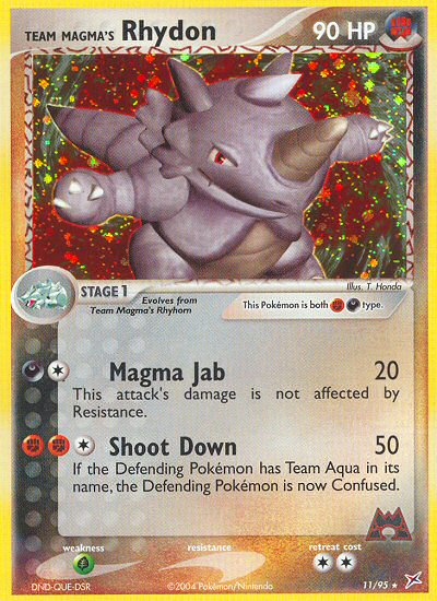 Team Magma's Rhydon (11/95) [EX: Team Magma vs Team Aqua] | Good Games Morley