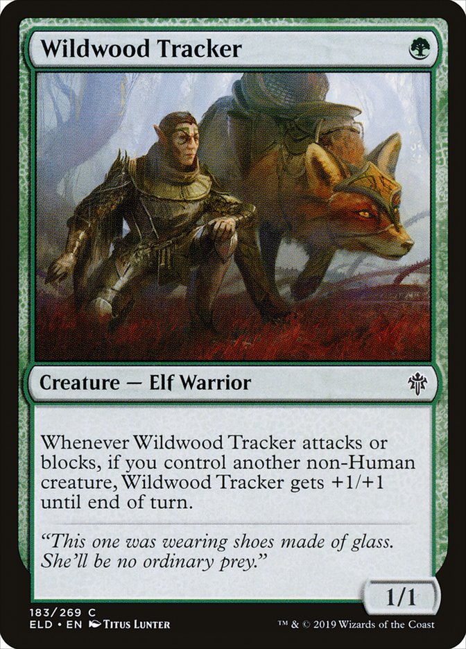 Wildwood Tracker [Throne of Eldraine] | Good Games Morley