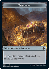 Treasure // Treasure Double-Sided Token [Starter Commander Decks] | Good Games Morley