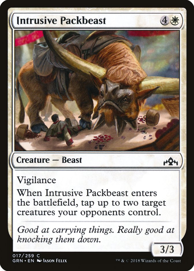 Intrusive Packbeast [Guilds of Ravnica] | Good Games Morley