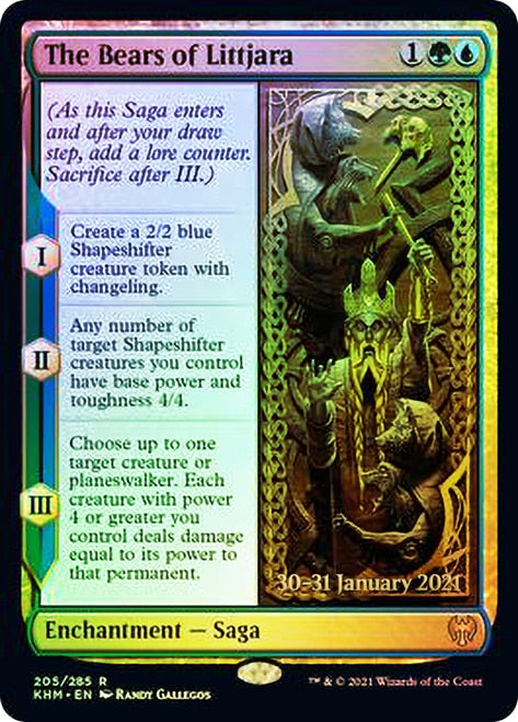 The Bears of Littjara [Kaldheim Prerelease Promos] | Good Games Morley