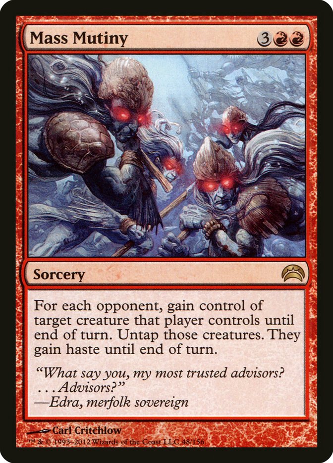 Mass Mutiny [Planechase 2012] | Good Games Morley