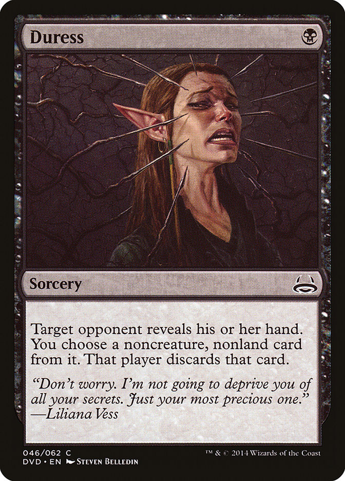 Duress (Divine vs. Demonic) [Duel Decks Anthology] | Good Games Morley