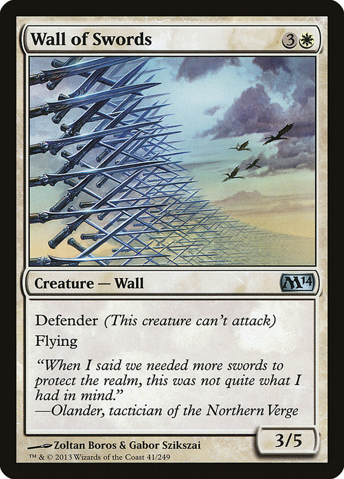 Wall of Swords [Magic 2014] | Good Games Morley
