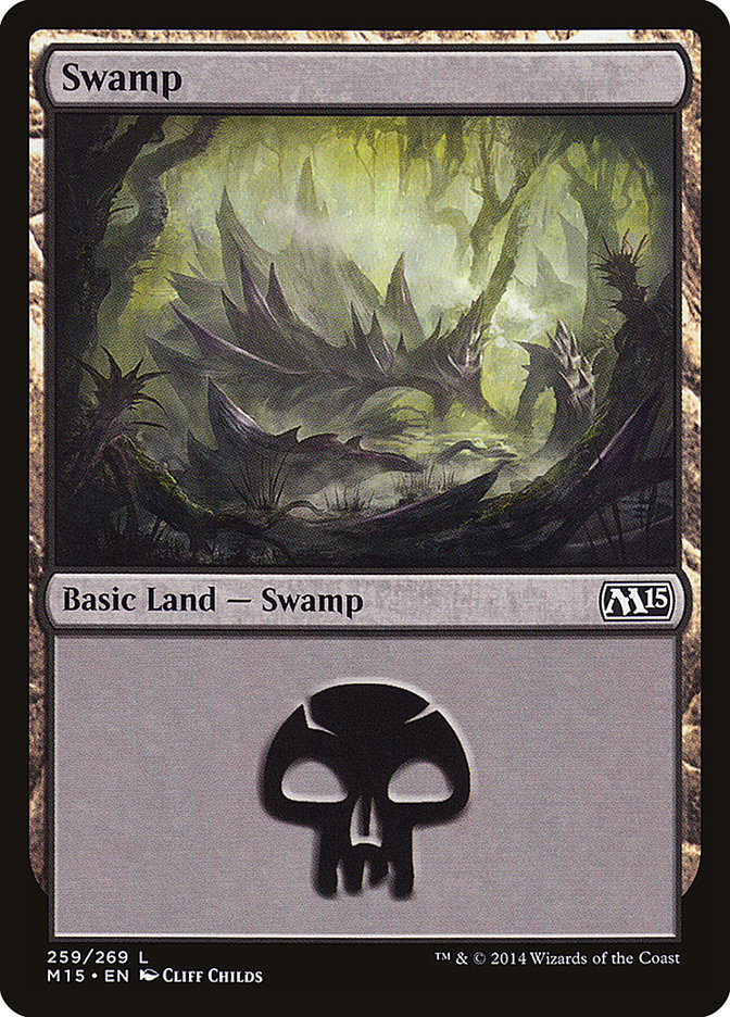 Swamp (259) [Magic 2015] | Good Games Morley