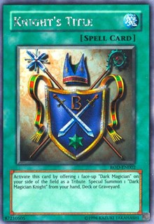 Knight's Title (Reshef of Destruction) [ROD-EN002] Secret Rare | Good Games Morley