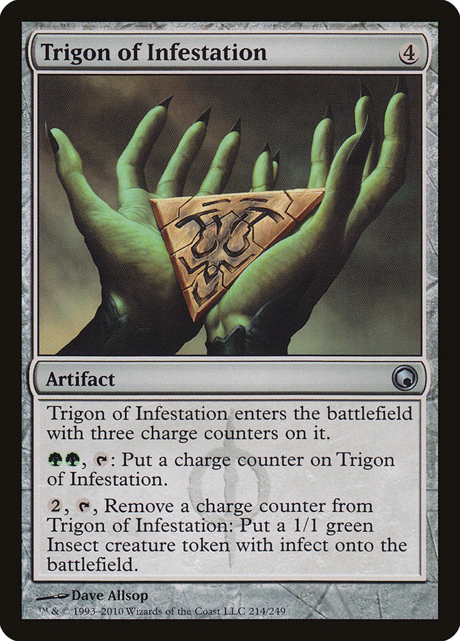Trigon of Infestation [Scars of Mirrodin] | Good Games Morley