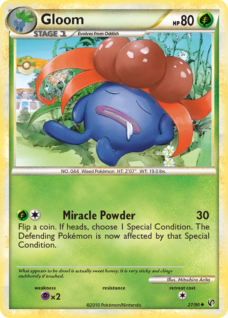 Gloom (27/90) [HeartGold & SoulSilver: Undaunted] | Good Games Morley