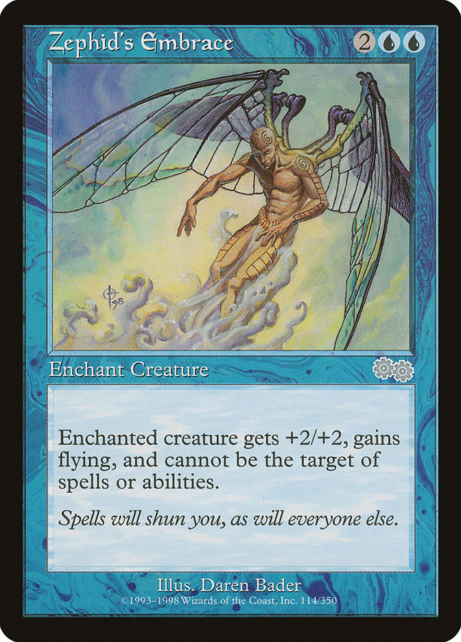 Zephid's Embrace [Urza's Saga] | Good Games Morley