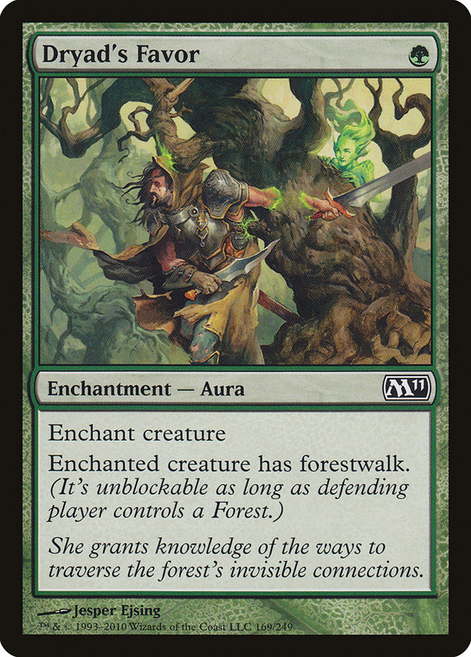 Dryad's Favor [Magic 2011] | Good Games Morley
