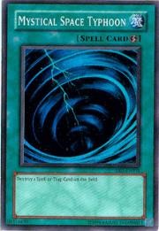 Mystical Space Typhoon [DB1-EN031] Super Rare | Good Games Morley