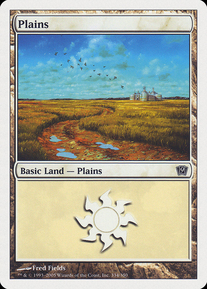Plains (334) [Ninth Edition] | Good Games Morley