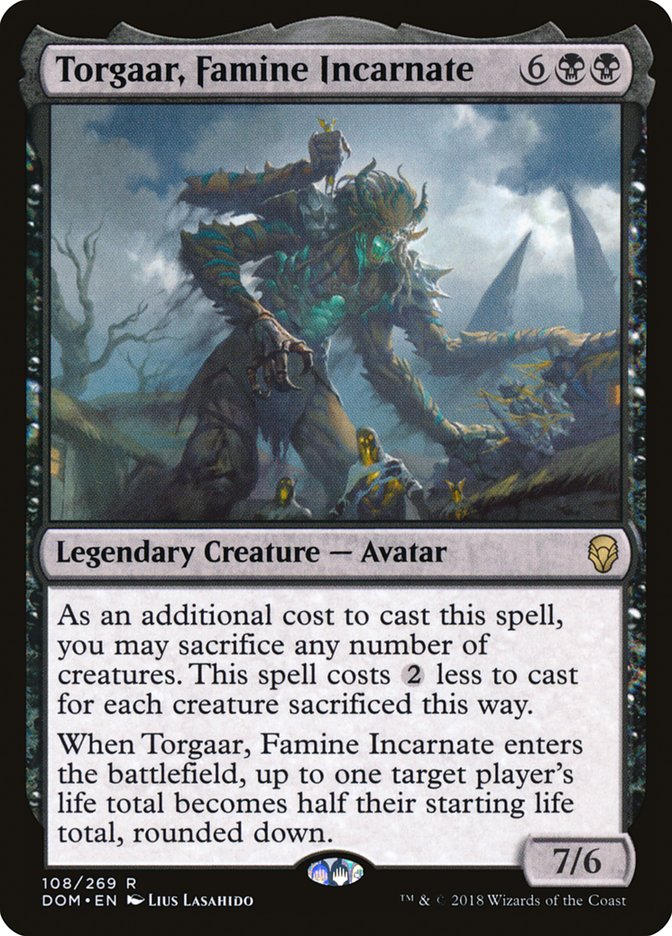 Torgaar, Famine Incarnate [Dominaria] | Good Games Morley