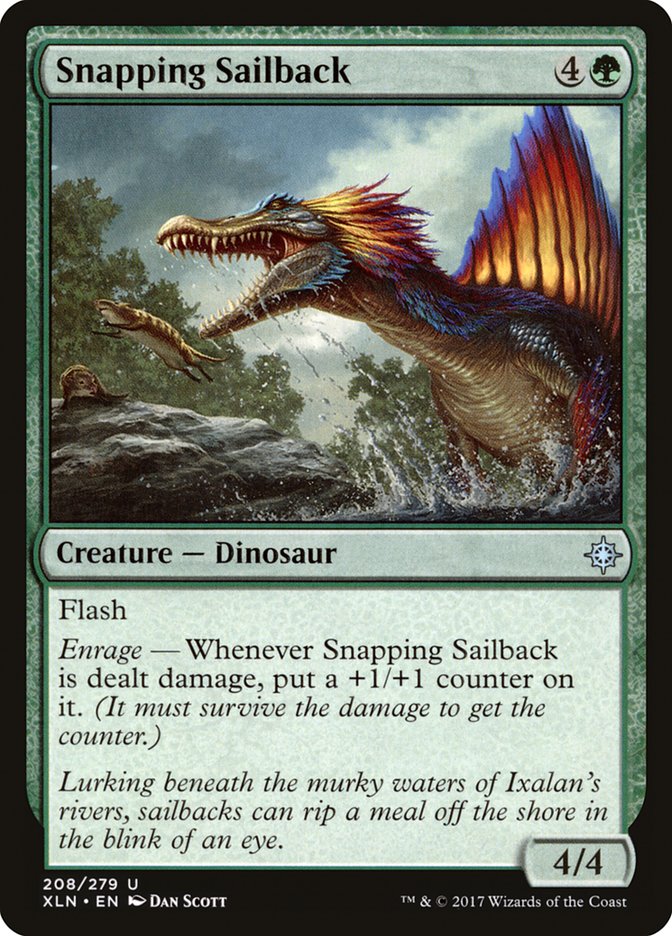 Snapping Sailback [Ixalan] | Good Games Morley