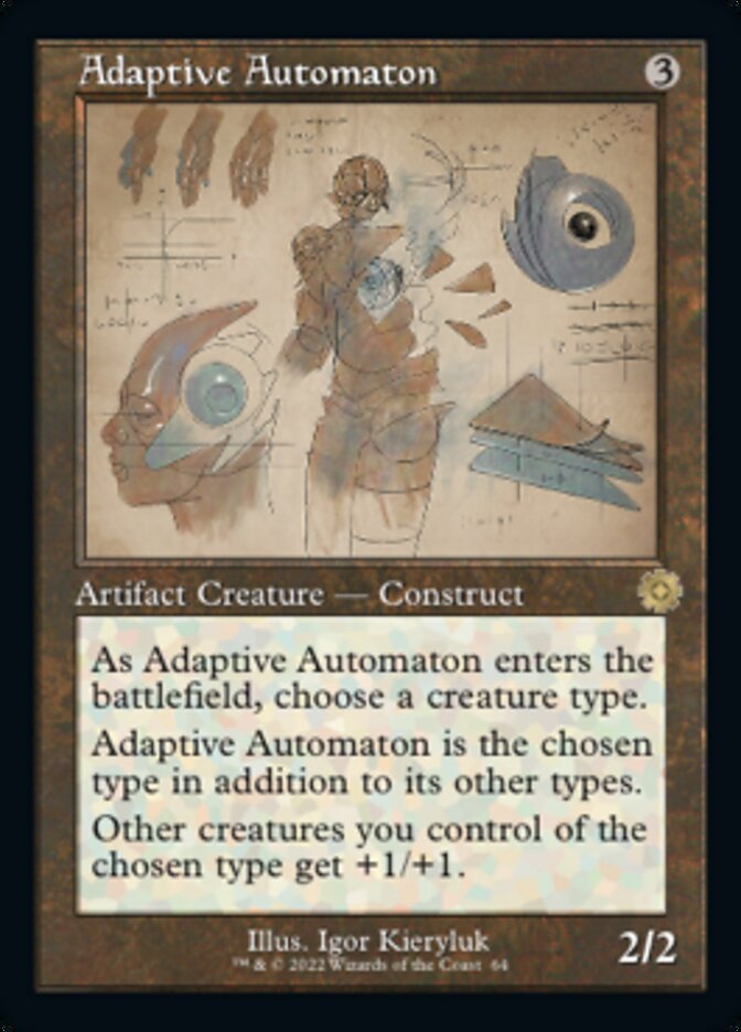 Adaptive Automaton (Retro Schematic) [The Brothers' War Retro Artifacts] | Good Games Morley