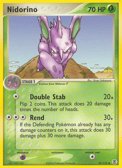 Nidorino (41/112) [EX: FireRed & LeafGreen] | Good Games Morley