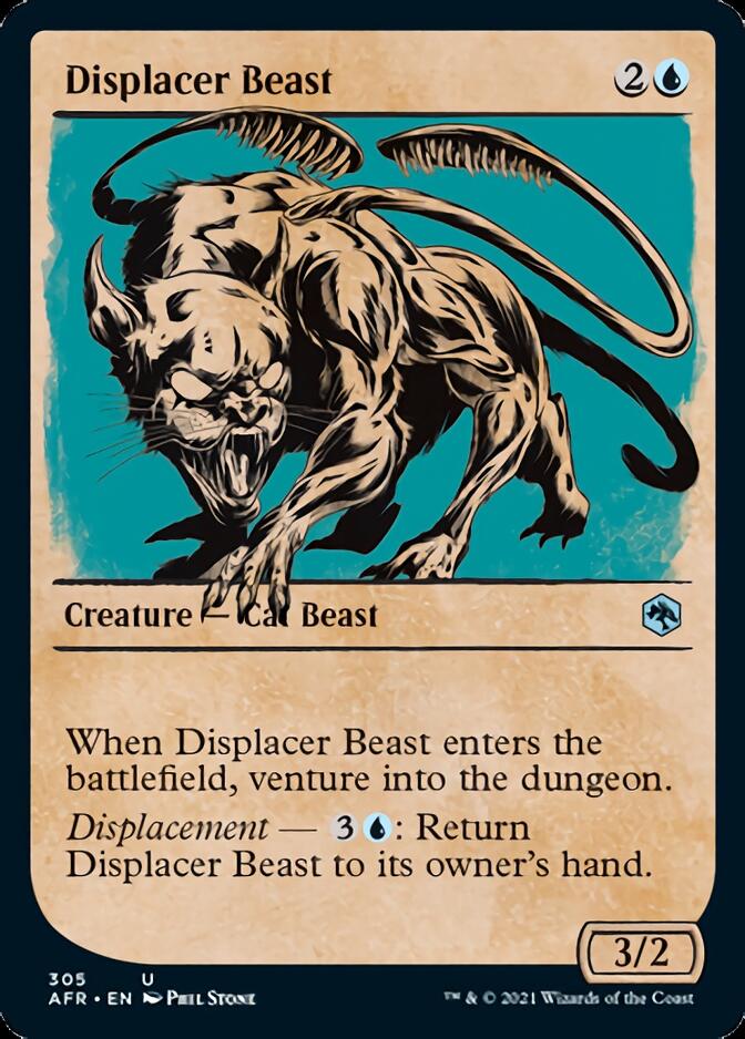 Displacer Beast (Showcase) [Dungeons & Dragons: Adventures in the Forgotten Realms] | Good Games Morley
