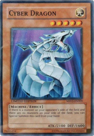 Cyber Dragon [MF03-EN010] Parallel Rare | Good Games Morley