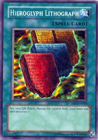 Hieroglyph Lithograph [DR1-EN034] Common | Good Games Morley