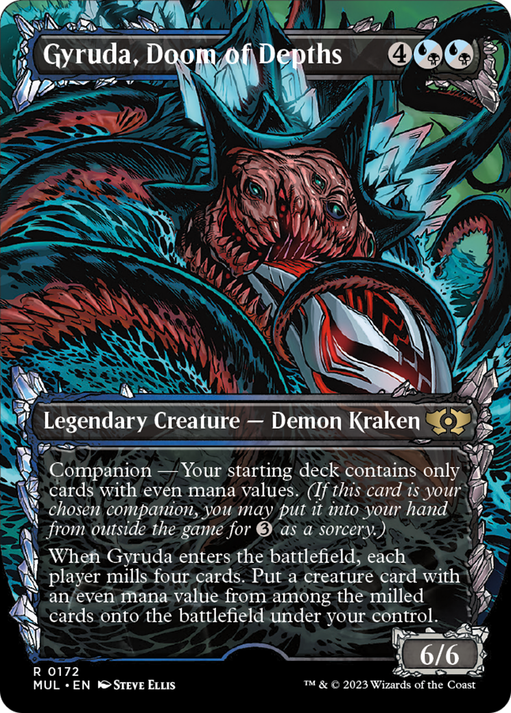 Gyruda, Doom of Depths (Halo Foil) [Multiverse Legends] | Good Games Morley