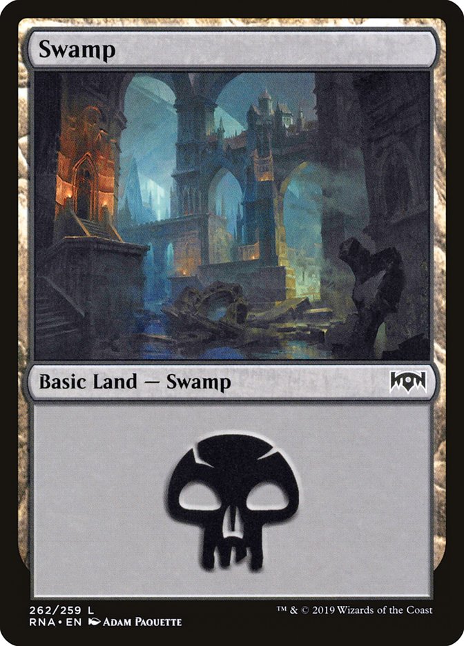 Swamp (262) [Ravnica Allegiance] | Good Games Morley
