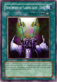 Twin Swords of Flashing Light - Tryce [DR1-EN199] Common | Good Games Morley