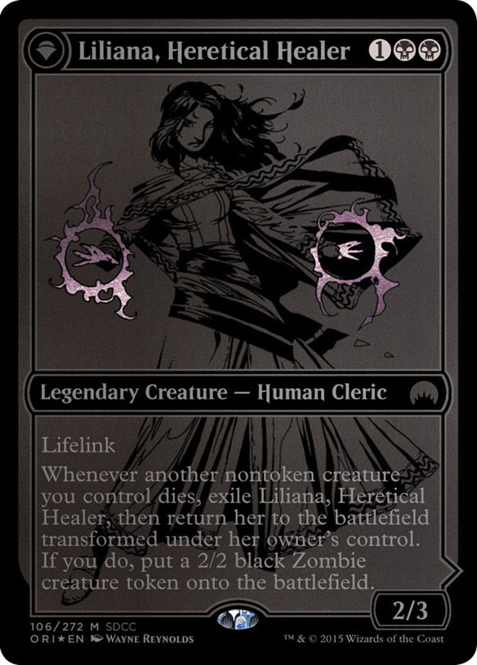 Liliana, Heretical Healer // Liliana, Defiant Necromancer [San Diego Comic-Con 2015] | Good Games Morley