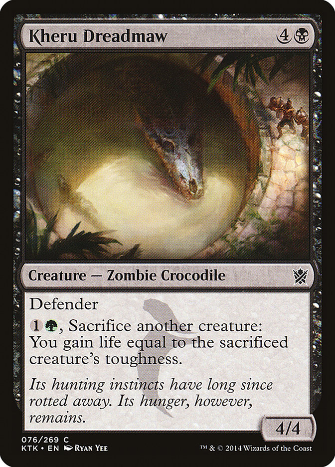 Kheru Dreadmaw [Khans of Tarkir] | Good Games Morley