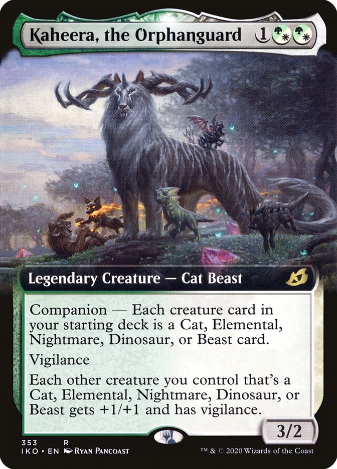 Kaheera, the Orphanguard (Extended Art) [Ikoria: Lair of Behemoths] | Good Games Morley