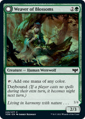 Weaver of Blossoms // Blossom-Clad Werewolf [Innistrad: Crimson Vow] | Good Games Morley