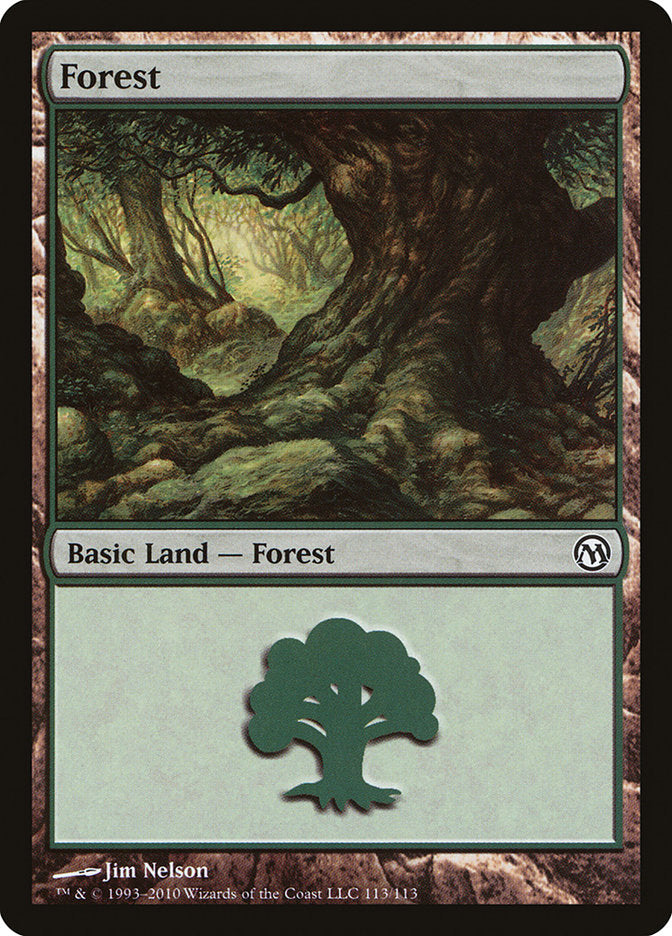 Forest (113) [Duels of the Planeswalkers] | Good Games Morley