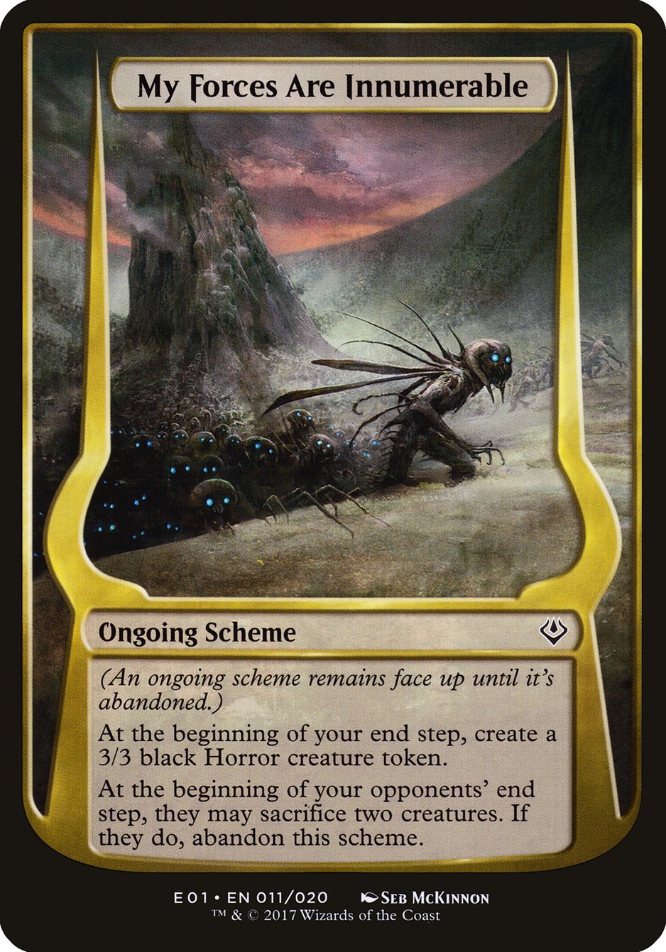 My Forces Are Innumerable (Schemes) [Archenemy: Nicol Bolas Schemes] | Good Games Morley